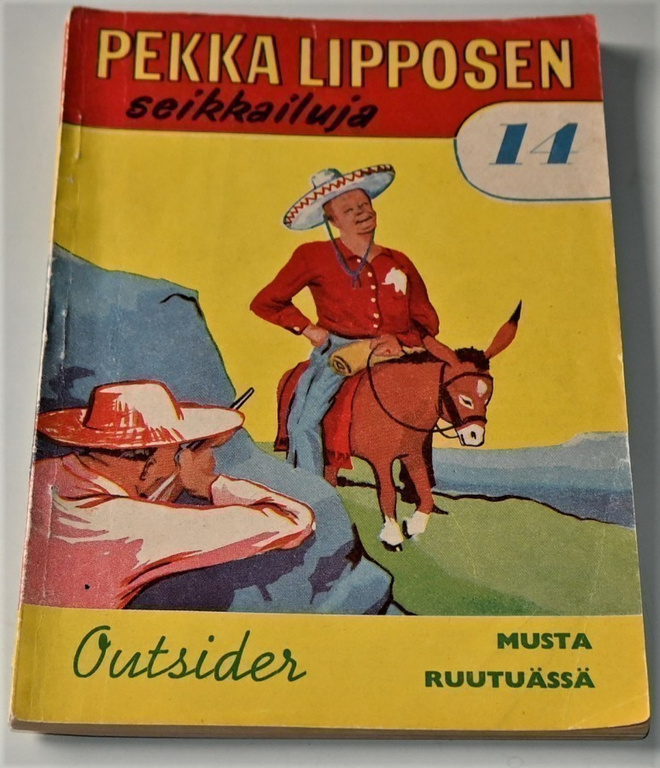 Pekka Lipposen seikkailuja 14  Musta ruutuässä