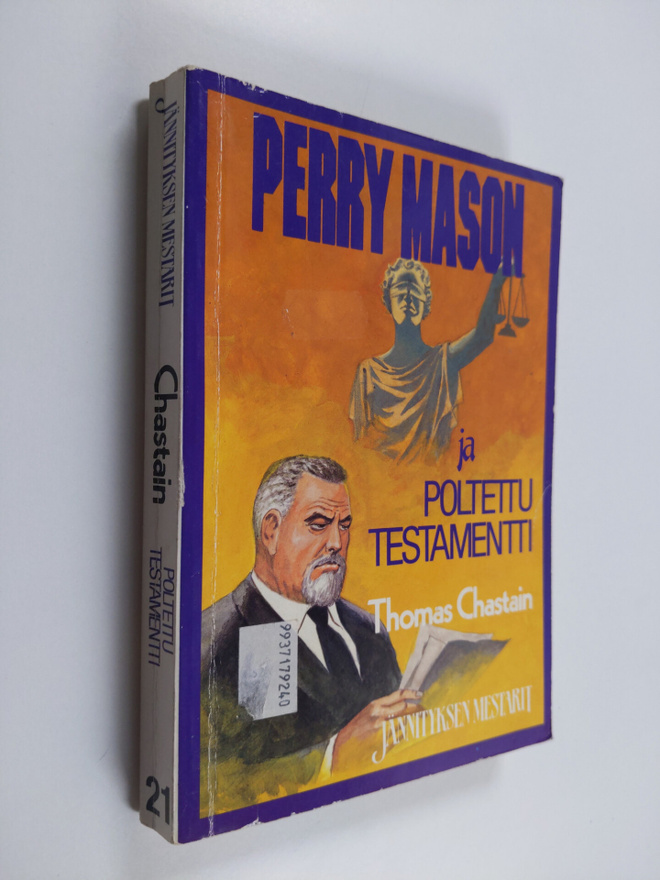Thomas Chastain : Perry Mason ja poltettu testamentti