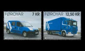 Fär-saaret 781-2 ** Europa postiautot (2013)