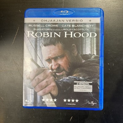 Robin Hood (ohjaajan versio) Blu-ray