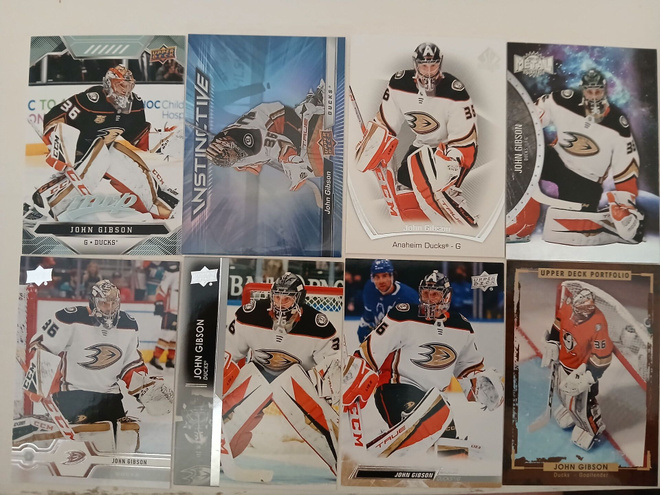 John Gibson x 8kpl / Anaheim Ducks