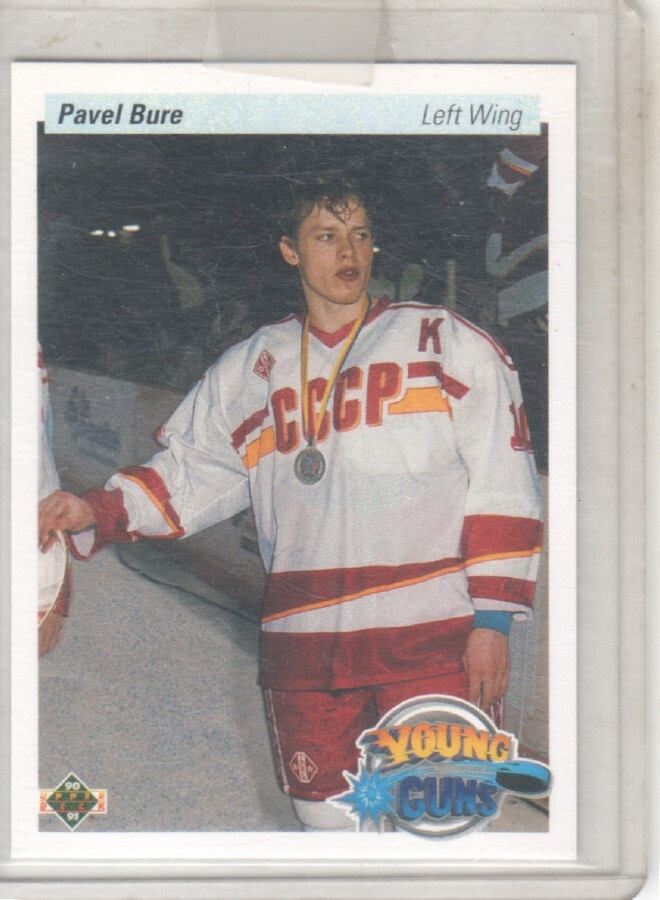 Pavel Bure 90-91 UD   Young guns