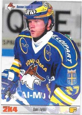 2003-04 CardSet #108 Sami Torkki Lukko