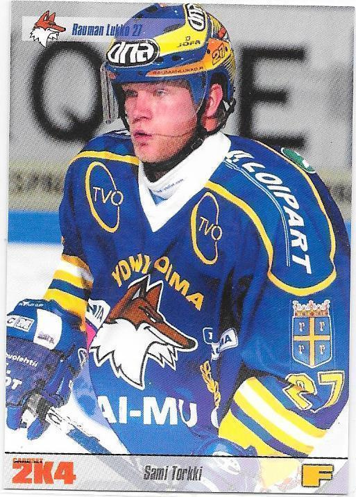 2003-04 CardSet #108 Sami Torkki Lukko