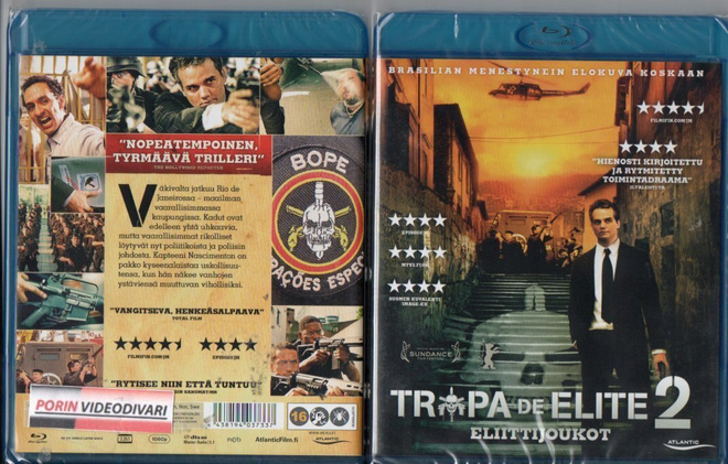 Tropa De Elite 2 Eliittijoukot	(40 873)	UUSI	-FI-	BLU-RAY	su