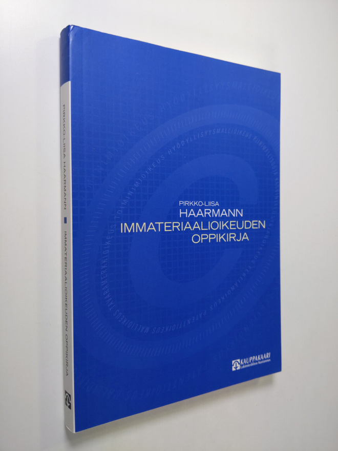 Pirkko-Liisa Haarmann : Immateriaalioikeuden oppikirja