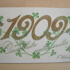 VANHA Postikortti Onnitelukortti 1909 - pikkukuva 1
