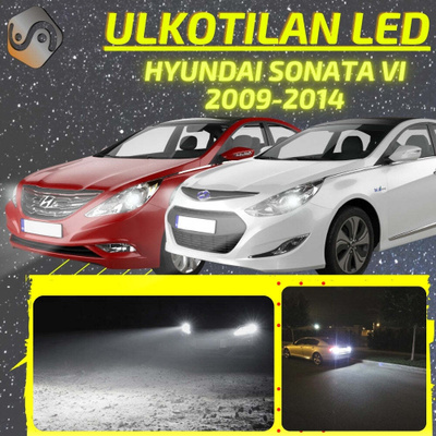SONATA VI 2009-2014 Ulkoiset LED -valot