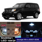 Dodge Nitro Sisätilan LED-sarja 8-osainen - pikkukuva 1