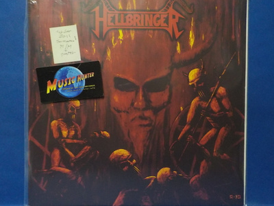 HELLBRINGER - S/T - GERMANY 2011 M/M LP + POSTER