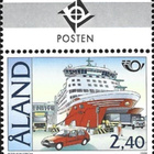 Åland 1998 Pohjola 2,40 mk välilöpari logo ** LaPe 141 - pikkukuva 1