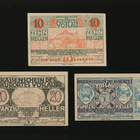 Itävalta 10, 20, 50, Heller, Vöslau 1920 - pikkukuva 1