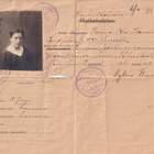 HENKILÖTODISTUS 1919 TURUN POLIISIKAMARIN LEIMAT - pikkukuva 1