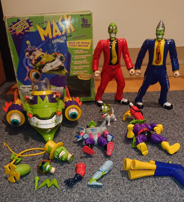 The Mask lelut ja tarvikkeet