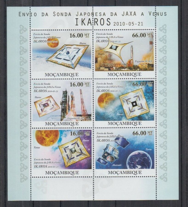 AVARUUS-aiheinen blokki MOSAMBIK 2010 **