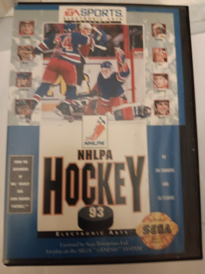 Sega Genesis Nhlpa hockey 93 peli