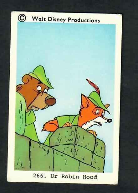 Keräilykuva - Disney - Robin Hood 266