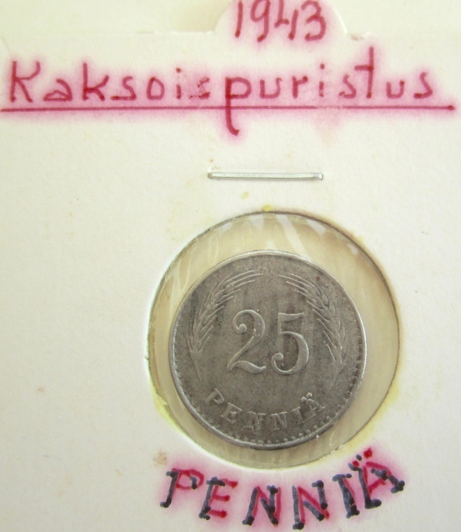 25 p 1943 Virhelyönti Kaksoispuristus
