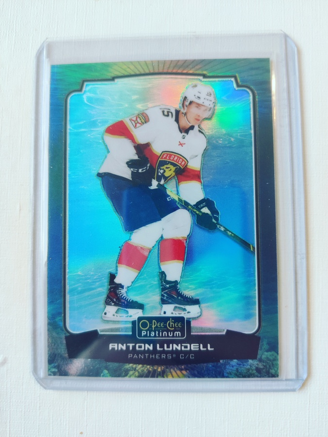 Anton Lundell - 22-23 Opc Platinum Aquamarine /149
