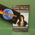 ANDY MCCOY - TOO MUCH AIN´T ENOUGH KASETTI - pikkukuva 1