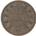 10 Penniä 1876 - pikkukuva 1