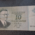 aito Suomen Pankin 10 markan seteli vuodelta 1963 - pikkukuva 2