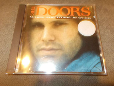 CD THE DOORS ** WHEN THE MUSIC IS OVER **