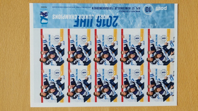 2016 Omakuvamerkki-Nuoret leijonat arkki ** 10x 1lk
