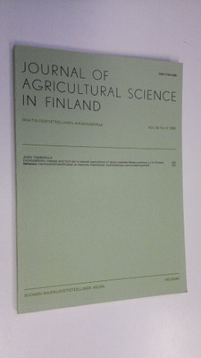 Journal of agricultural science in Finland n:o 5/1988