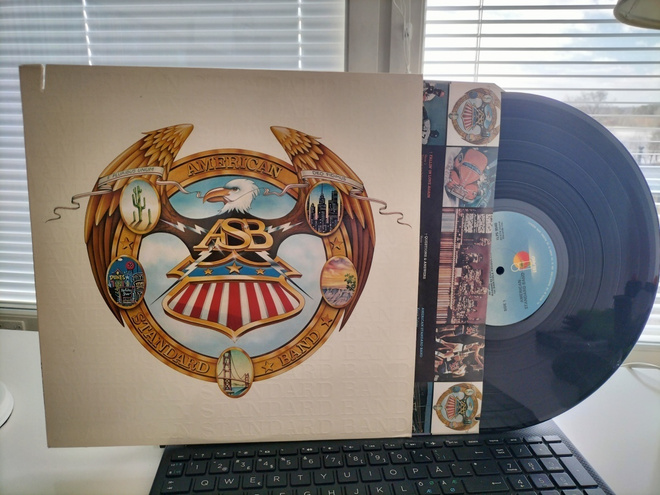AMERICAN STANDARD BAND, S/T, LP  US -79 HIENO KUNTO !!