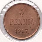 5 PENNIÄ 1917 I /#a (kl 8-9) - pikkukuva 1
