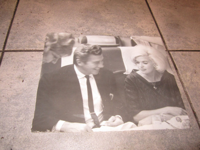 Jayne Mansfield ja Mickey Hargitay -vanha iso valokuva 60 L