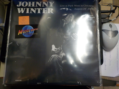 JOHNNY WINTER - LIVE AT PARK WEST IN CHICAGO UUSI LP +