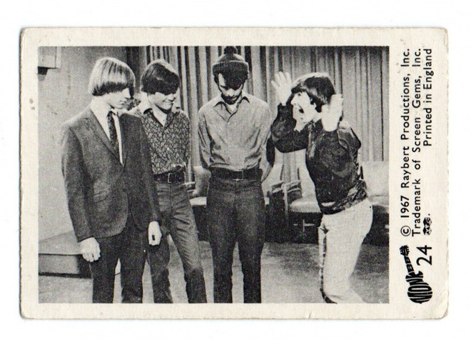 Purkkakuva MONKEES n:o 24 1967