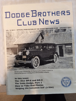 LEHTI: DODGE BROTHERS CLUB NEWS VOL 19 N:O 3
