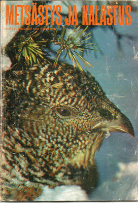 Metsästys ja kalastus lehtiä 1970-73 11 kpl