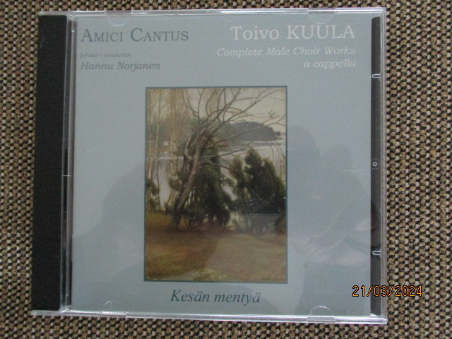 TOIVO KUULA (1883-1918) COMPLETE MALE CHOIR WORKS (CD)