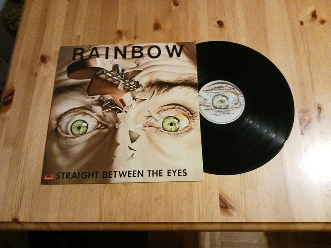 Rainbow – Straight Between The Eyes lp orig Fin 1982 nm!!!!