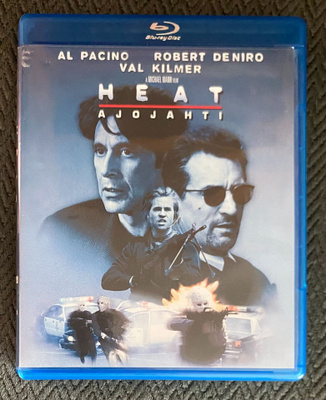 HEAT Ajojahti Michael Mann BLU RAY