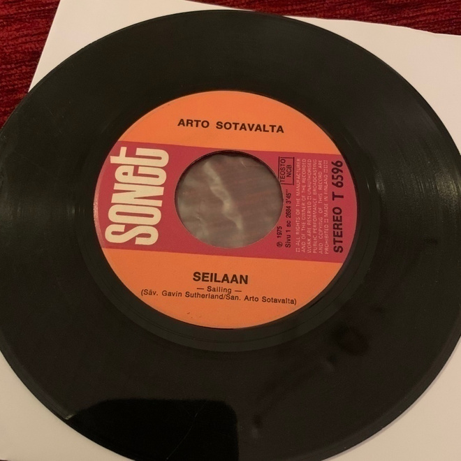 ARTO SOTAVALTA: Seilaan * Moi moi *FIN 1975