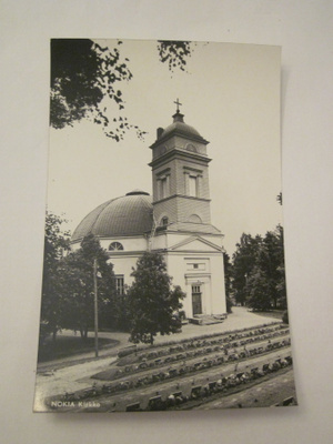 VANHA Postikortti Nokia 1950-l Alkup.Mallikappale
