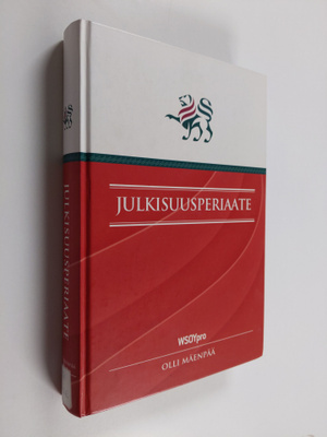Olli Mäenpää : Julkisuusperiaate