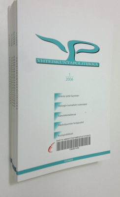 Yhteiskuntapolitiikka 2006 : vuosikerta 1-6