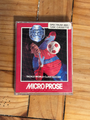 MicroProse Soccer – ZX Spectrum 48K/128K, kasettipeli