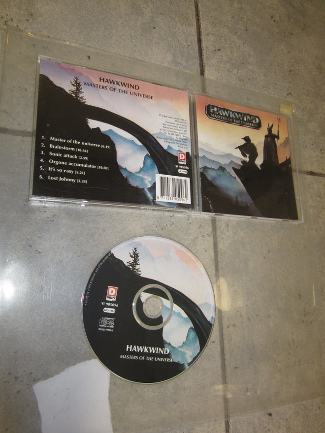 Hawkwind – Masters Of The Universe ; hienok, cd
