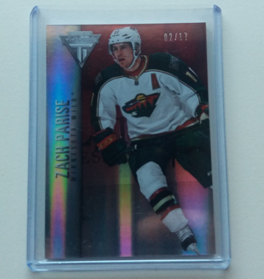 13-14 Titanium Zach Parise Minnesota /17