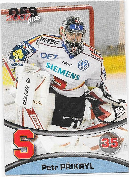 2006-07 OFS Plus #74 Petr Prikryl Sparta Praha MV