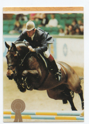 Ratsastus Keräilykortti n:o 25 Nick Skelton GBR