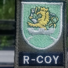 R - COY Rauhanturvaajamerkki - Kankainen hihamerkki . Koko - pikkukuva 3