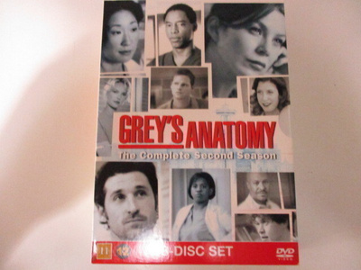 DVD GREYN ANATOMIA KAUSI 2
